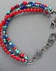bransoletki srebrne - koral-turkus-lapis-bransoletka 1