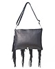torby na ramię Alice Fringe Black 1
