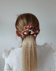 gumki do włosów Gumka jedwabna, scrunchie, frotka jesienne kwiaty MAXI 2