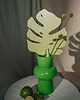 dodatki - różne Monstera - drewniany, zielony liść ozdobny 1