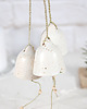 łapacze snów Białe dzwonki ceramiczne - ozdoby wiszące 5