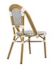 krzesła Krzesło Paris Paris Biały Rattan 2