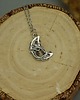 wisiory Wisiorek księżyc złoty labradoryt wire wrapping 4