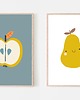 obrazy i plakaty do pokoju dziecięcego Owoce - 2 plakaty do pokoju dziecka 6