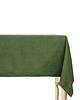 obrusy i serwetki Obrus lniany zielony 1