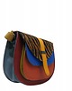 torby na ramię Torebka damska na ramię skórzana pojemna kolorowa ze skrawków eko OLIVKA 2