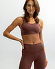 biustonosze damskie Stanik sportowy Eva, LUMEA - Mocha Brown 3