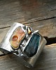 bransoletki wire wrapping Surowy labradoryt z bursztynem   - BRANSOLETA MANKIET - CUFF 4
