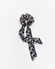 gumki do włosów Scrunchie/ frotka Kwiaty wiskoza 1