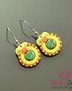 kolczyki soutache Kolorowe kolczyki sutasz - Lilly1 3