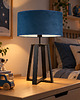 lampy stołowe Duża lampka nocna do salonu z morskim abażurem THOR VELUR KIDS 2