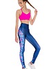 legginsy Boho Navy Floral Leggins 6