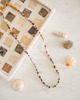 chokery Mix&Match dark elegancki łańcuszek z koralików i kamieni 4