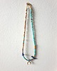 chokery Naszyjnik choker HATHOR  lunula, turkus, lapis lazuli, jaspis obrazkowy 1