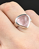 pierścionki srebrne Pierścionek różowy morganit 2