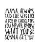 plakaty Plakat Forrest Gump-life was like a box...A2 3