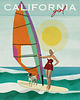 plakaty Plakat Fine Art giclee kolaż CALIFORNIA GIRL 1