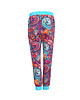 spodnie dresowe damskie Spodnie dresowe "Paisley" z turkusem 3