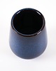 wazony Wazon ceramiczny granatowy, duński design, lata 70, produkcja: Dania 5