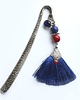zakładki do książek Lapis lazuli i koral zakładka 2