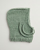 czapki damskie Balaclava - Szałwiowa - Handmade - Merino, alpaka, jedwab 1