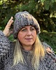 czapki damskie Beanie handmade 1
