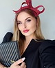 fascynatory Fascynator ELZA Z WOALKĄ BORDO  oraz inne kolory 4