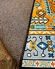 dywany Dywan Vintage w Panterę Śnieżną Błękitny Unikat 120x180 cm Safari 6