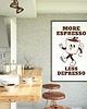 grafiki i ilustracje PLAKAT kawa, zabawny prezent dla kawosza, more espresso 1