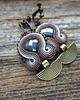 klipsy Małe etniczne klipsy soutache 2