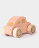 klocki i zabawki drewniane Autko Garbus  różowe + personalizacja 3