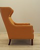 fotele Fotel pomarańczowy, duński design, lata 70, produkcja: Dania 3