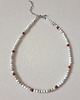 chokery Naszyjnik choker ROOTS howlit, jaspis czerwony, jaspis dalmatyński 7