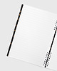 kalendarze i plannery NOTES U LA LA B5  160 stron  SZARE LINIE 2