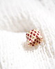 pierścionki - różne Pierścionek Beadingowy Fragile Red 3