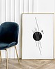 plakaty Plakat Black circle 1