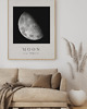 plakaty Plakat Vintage Kosmos MOON 1