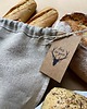torby na zakupy Lniany worek na chleb zero waste 6
