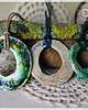 wisiory Wisior ceramiczny raku, dwustronny 4