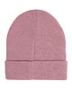czapki damskie Czapka beanie z bawełny organicznej pudrowy róż 2