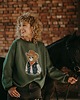 bluza bez kaptura damska Bluza  oversize Kowboj Teddy dla dorosłych 2