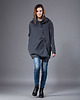 bluza z kapturem damska Bluza damska, asymetryczna bluza bawełniana 3