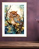 grafiki i ilustracje Sowa, grafika, akwarela 2