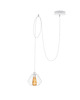 lampy wiszące Nowoczesna lampa wisząca z regulacją typu pająk DIORO LOFT L1 4
