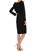 sukienki midi damskie Sukienka czarna YY100080_RAL9005 1