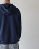 bluzy męskie Bluza z kapturem OVERSIZE Flow Navy 4