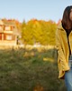 bluza z kapturem damska Peleryna do zadań specjalnych Żółta 3