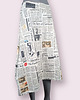 spódnice midi Spódnica midi Parampara wzór gazeta The Art of Fashion rozmiar M 38 3