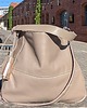 torby na ramię Taupe skórzana torba 6