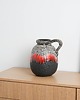 wazony Wazon ceramiczny Fat Lava, niemiecki design, lata 60, produkcja: West Germany 6